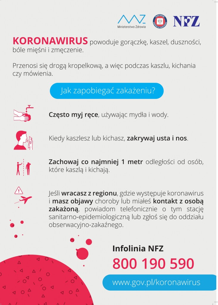 Jak zapobiegaćzakażeniu