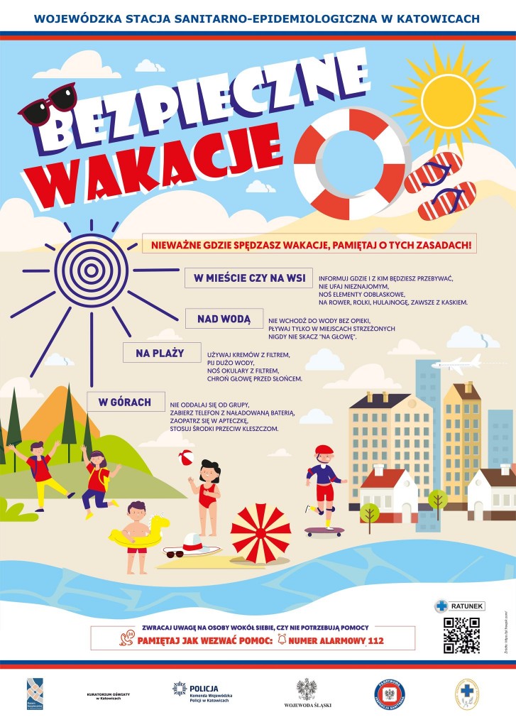 bezpieczne wakacje