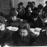Lekcja w budynku przy ul.Dzierzynskiego-rok 1958